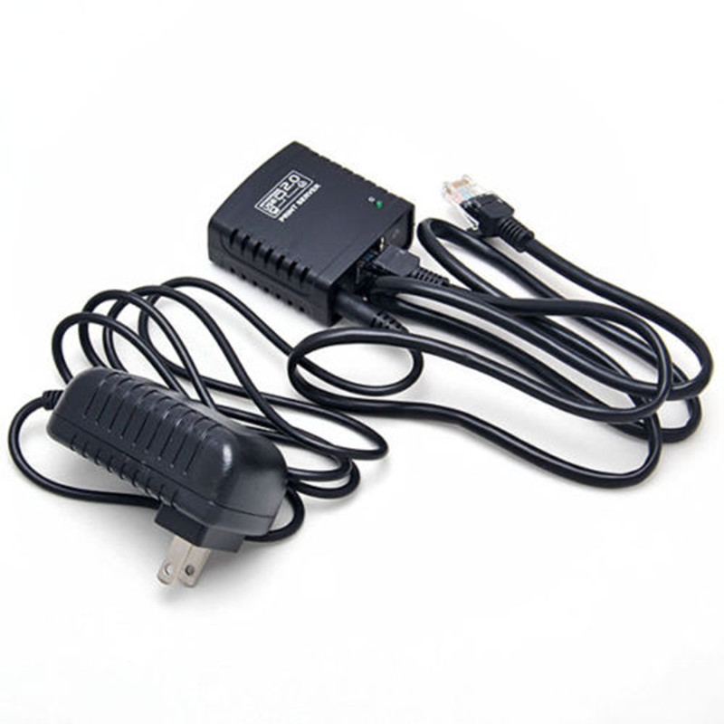 Купить новый сервер печати lrp usb 2.0 разделяют lan сети usb ethernet ...