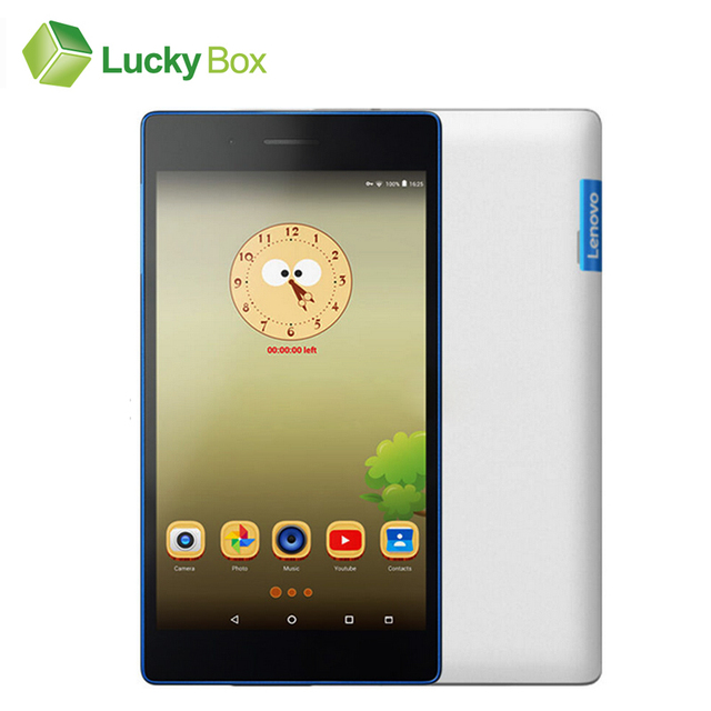 Новое Прибытие 7 дюймов Lenovo Tab3 730F 730 М Таблетки Android 6.0 GPS 1 ГБ RAM 16 ГБ Dual SIM двойной резервный 3450 мАч 5-МП КАМЕРОЙ Quad Core