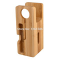 Luxury Healthy Newest For Huawei Watch Design Wood Bamboo Charging Dock Holder Stand For Iphone 6