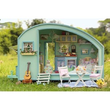 Wooden Dolls house 3D Handcraft Miniature Kit