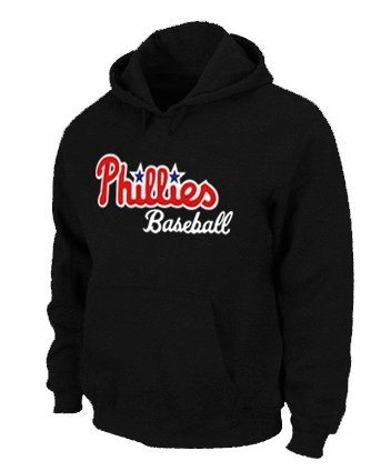Philadelphia Phillies Pullover Hoodie Black