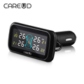 TPMS Wireless Car Tire Pressure Monitoring System 0 8Bar LCD Display Monitor Alarm With 4 Auto