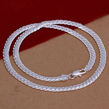 Necklace New 925 sterling silver men s jewelry necklace 925 silver necklace Free shipping Wholesale LKN280
