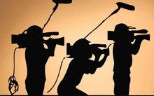 Camera Vinyl Wall Decal Photographer Video Camera Crew Mural Art Wall Sticker Photo Studio Room Film Company Home Decoration