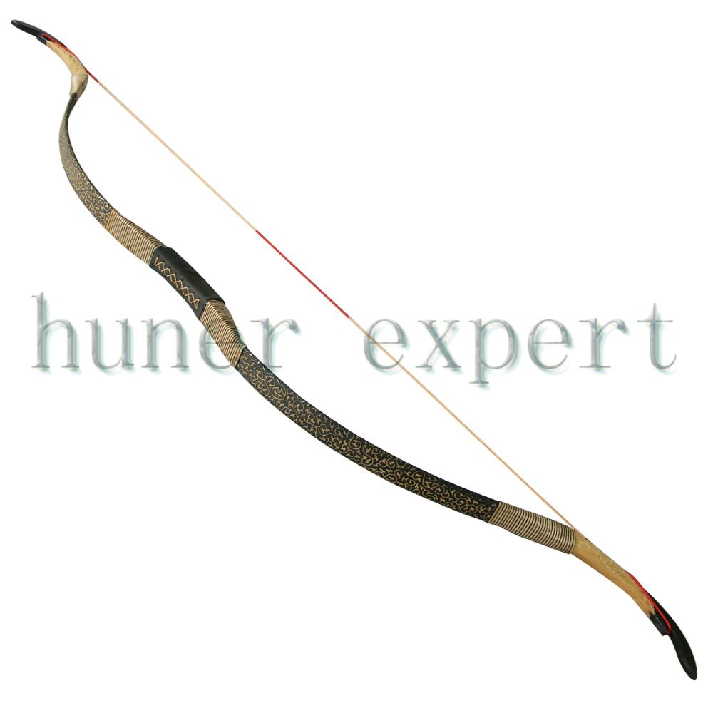 Archer Archery 45lbs Recurve Bow Traditional Wooden Longbow for 400 spine Carbon Fiberglass Arrow Hunting Target