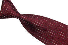 NT0593 Red White Checks Man s Jacquard Woven Necktie New Classic Silk Polyester Business Casual Wedding