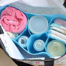 Portable Travel Outdoor Baby Diaper Nappy Organizer Stuffs Insert Mom s Storage Bag Free ShippingST1 