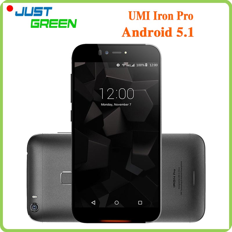 Original Umi Iron Pro MTK6753 Octa Core Smart Phone 5 5 1920X1080 IPS 3GB RAM 16GB