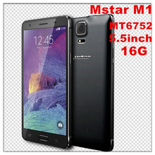 Original Mstar M1 mobile phone 4G Fdd LTE 5.5 Inch IPS MTK6752 Octa Core Android 5.0 Cell Phone 13MP CAM 1GB RAM 16GB ROM