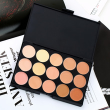 1 PCS Professional 15 Color Camouflage Facial Concealer Palettes Neutral Makeup Eyeshadow Cosmetic