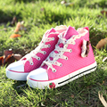2015YEESHOW Dot Canvas Children Shoes Wearable Princess Shoes For Girls Kids Shoes 3DFlower Chaussure Enfant Girls