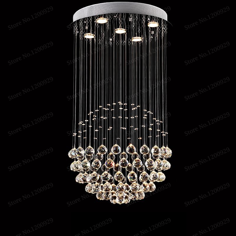Promoción de moderno contemporáneo candelabros comedor ... Lamparas de cristal modernas