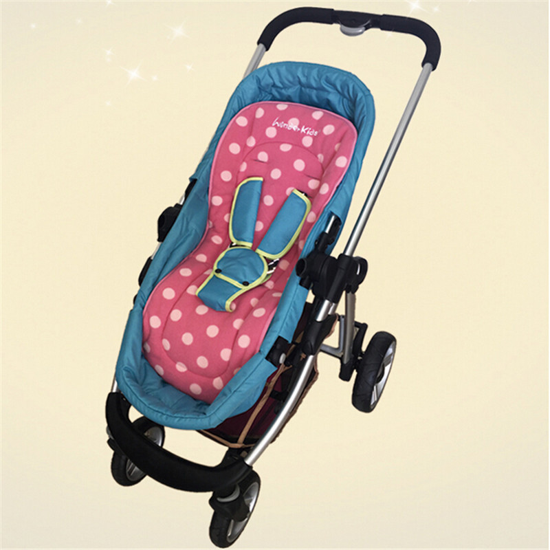 Baby Stroller Cushion Stroller Pad Pram Baby pram accessories cotton Padding Liner Car Seat Pad Rainbow general thick mat