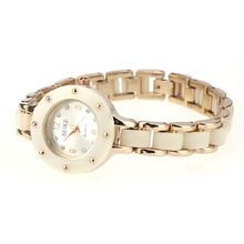 Mance Luxury Fashion Jewelry Quartz Female Women Girl Rhinestone ceramic Strap watches Wristwatch relogio feminino Gift