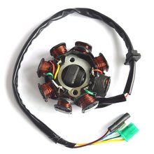 152QMI 157QMJ Magneto Stator Ignition Generator 8 Poles Coils GY6 Motorcycle Scooter Moped 125cc 150cc
