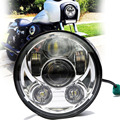 DOT SAE E9 approved 5 3 4 Inch 45W Daymaker Projector LED Headlight for Harley Davidson