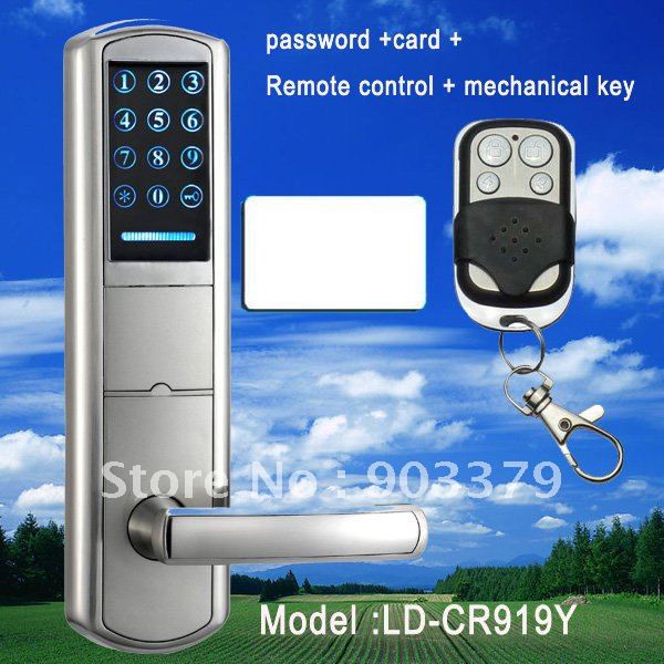 remote controlled keypad door knob locks