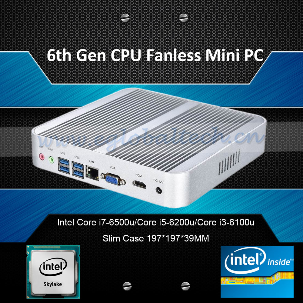 [6Gen Skylake CPU] Windows 10 - I5 Intel Nuc  Computador Core I5 6200U 8  RAM 128  SSD  HD520 4  HD HTPC