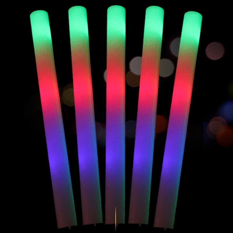 multicolor glow sticks
