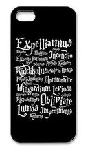 Harry Potter Magic Spell DIY Custom Printed Mobile Phone Case Cover for Iphone 4 4s 5 5s 5c 6 6 plus