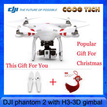 2015 hot sale phantom 2 rc quadcopter professional drone DJI Phantom 2 With H3-3D Camera Gimbal RTF 2.4GHz vs DR0087 TALI H500
