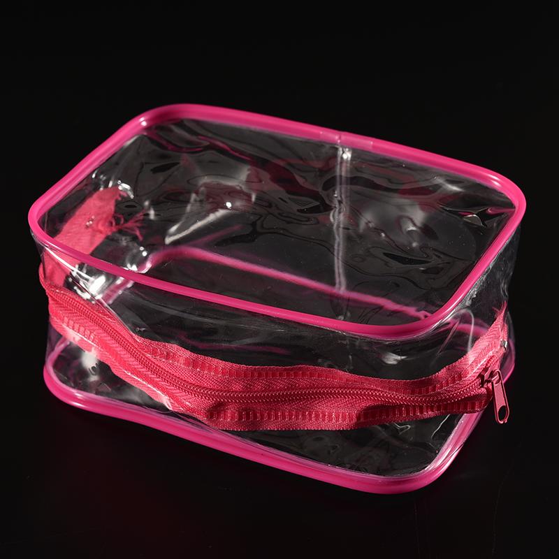 2019 Wholesale Cosmetic Bag For Make Up Multi Functional Travel Clear Transparent Toiletry Zip ...