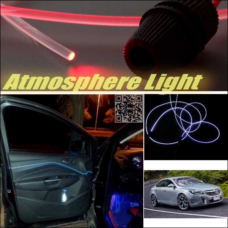 Car Atmosphere Light Fiber Optic Band For Holden Insignia 2008~2015 Furiosa Interior Refit No Dizzling Cab Inside DIY Air light