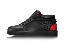 2015 new arrive brand royaums shoes women lambskin casual shoes Black lace up with rivets high