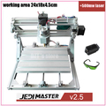 CNC 2418 500mw laser GRBL control Diy CNC machine working area 24x18x4 5cm 3Axis pcb pvc