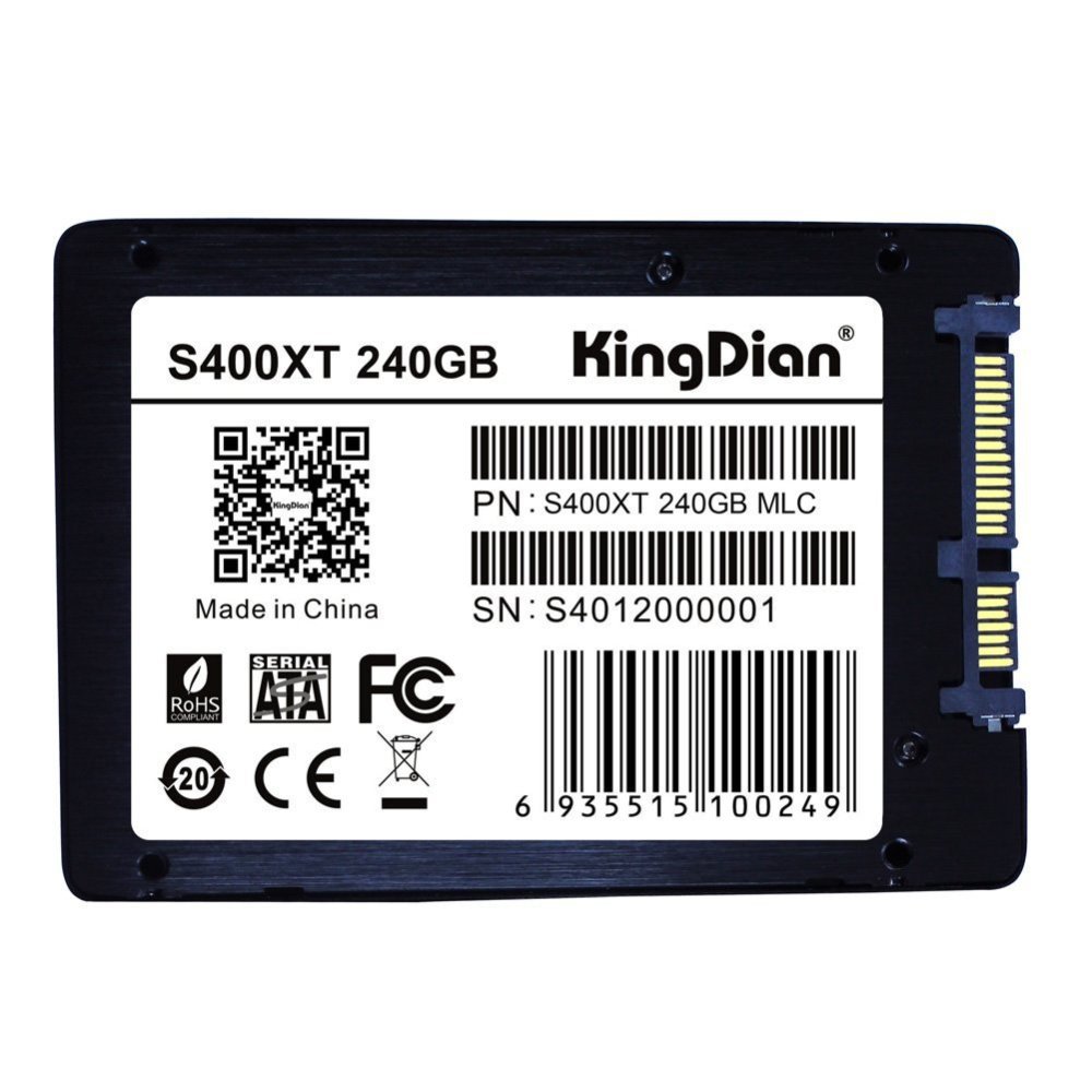 Kingdian S400XT  240   Compatitive     240  SSD 256  SSD