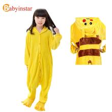 New Arrival Baby Girls Pajamas Autumn Winter Kids Flannel Animal Funny Cartoon Sleepwear For Baby Boys