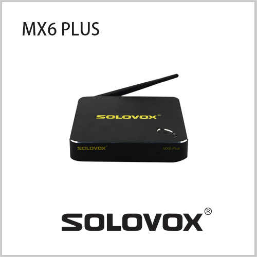 1PC Free Shipping SOLOVOX MX6 PLUS Android Box Amlogic S905 Quad core 2G/16G BT 4.0 Android 5.1 Android TV Box 2.4 GHz DLNA KODI