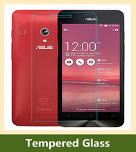 glass film 2.5d Rounded Edges 9H 0.3mm Nanometer Tempered Glass screen protector For Asus Zenfone 5 A500CG A501CG