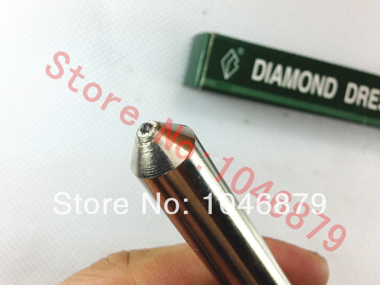 12mm Dia 100mm Length Grinding Wheel Diamond Dressing Pen Dresser Tool Head for the natural diamond