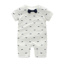 2016 Baby Boy Rompers Summer Girl Clothing Sets Kids Short Sleeved Jumpsuits Roupas Infantis Baby Boy Clothes Sports Suit
