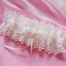 Free Shipping White Women’s Sexy Lingerie Garter Lace Belt Legs Ring Harness Wedding Garters bridal Leg Garter Heart Garter