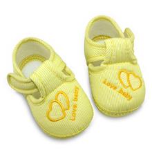 2015 Cotton Lovely Baby Shoes Toddler Unisex Soft Sole Skid proof Kids First Walkers prewalker 0