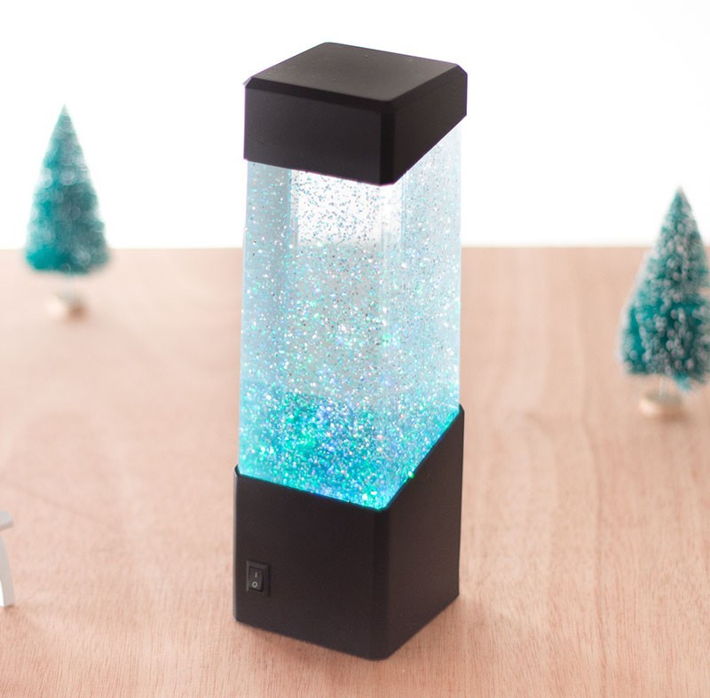 2020 Novelty Aquarium Night Light LED Volcano Night Lamp Fish Tank