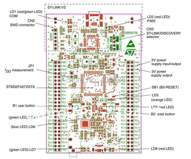 Stm32f4 карта памяти