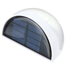 New Arrival Solar Power Panel 6 LED Light Sensor Waterproof Outdoor Fence Garden Pathway Wall Lamp