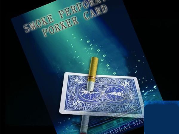 Poker fly magic trick