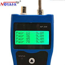 Free Shipping Noyafa NF 308B Network Cable Tester Lan Tracker Wire tester Cable Locator RJ45 BNC