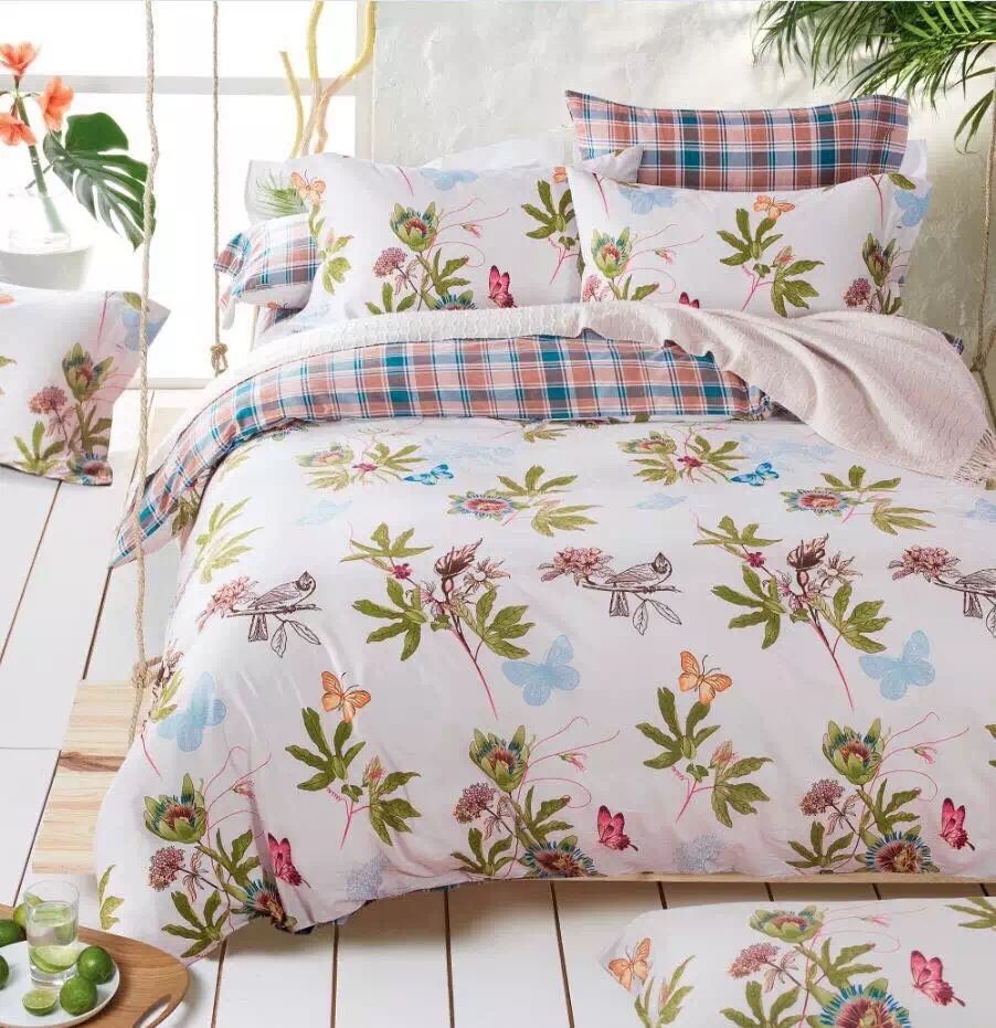 factory outlet organic cotton bedding set green flower factory outlet organic cotton bedding set green flower