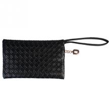 New Womens Fashion Black Handbag Faux Leather Sexy Evening Bag Purse Casual Mini Purse Card Holder