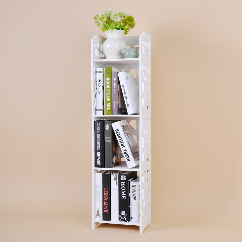 Купить simple storage rack shelving white korean ikea bookca.
