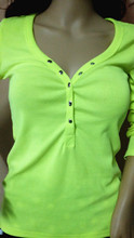 New Arrival Summer 2015 fashion plus size V neck women t shirt punk Long sleeve cropped