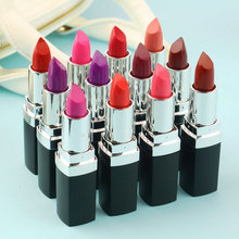Top Quality  12 Different Colors Sexy Lipstick Waterproof long lasting moisturizing Lip Beauty Lip Gloss Makeup