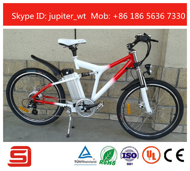 2015 Modern Teenager Style Electric Mountain Style Electric Bike Li ion Battery Electric Bicycle JSE 76