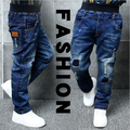 2016 Spring New Fashion Big Boys Children s Jeans High Quality Clothing Boy Pants Kids Elastic