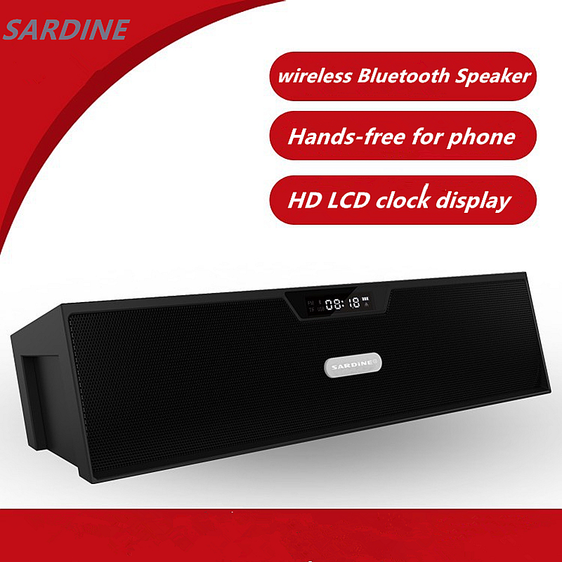 SDY-019 Original Sardine wireless Bluetooth HIFI Portable Speaker 10w USB Amplifier Stereo Speaker Sound Box with mic FM Radio SDY-019 Original Sardine wireless Bluetooth HIFI Portable Speaker 10w USB Amplifier Stereo Speaker Sound Box with mic FM Radio